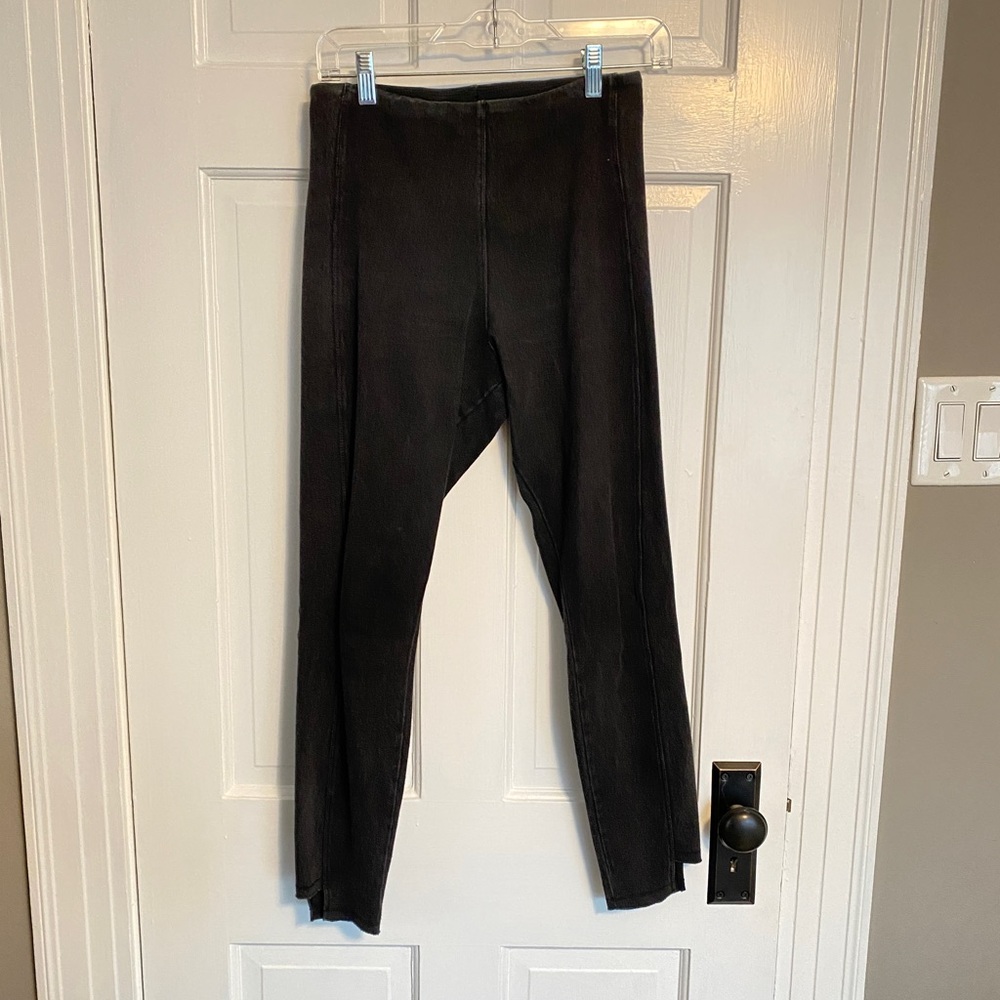 LYSSÉ Denim Leggings - Dark Grey - Size Small